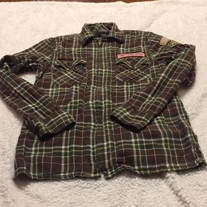 Lucky Brand flannel shirt size XS